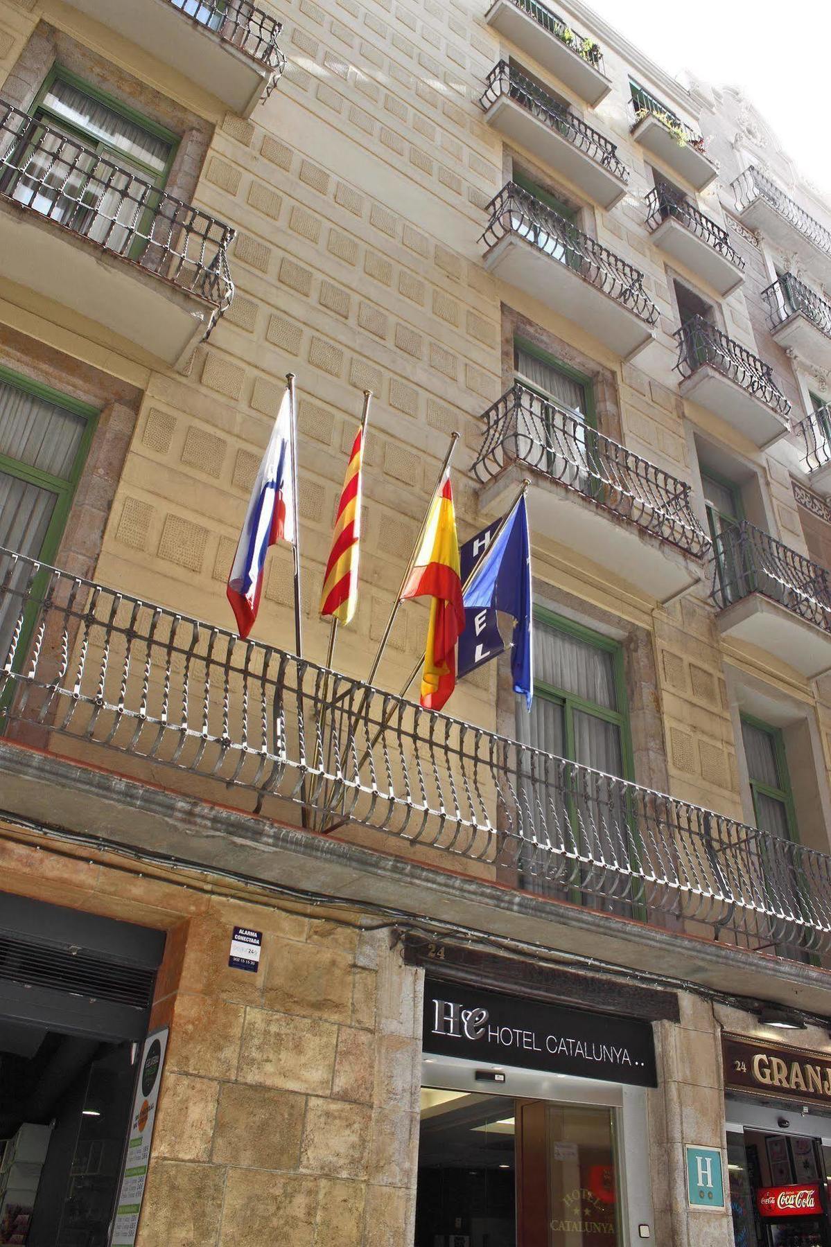 Catalunya Hotell Barcelona Eksteriør bilde
